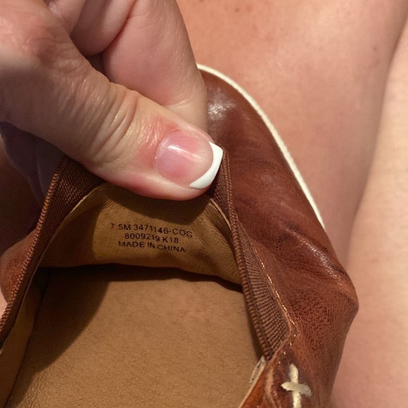 Frye slip on leather casual shoes size 7.5 - Picture 5 of 5